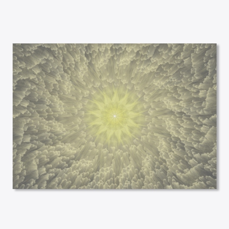 Radiant Abstract Sunburst