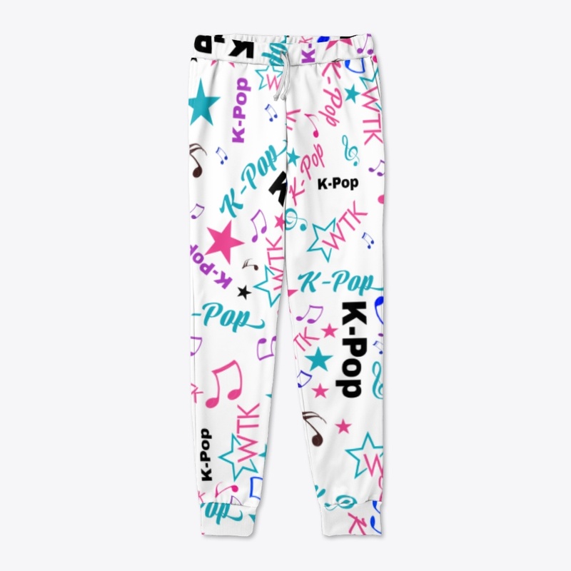 K-Pop WTK Music Note Pattern