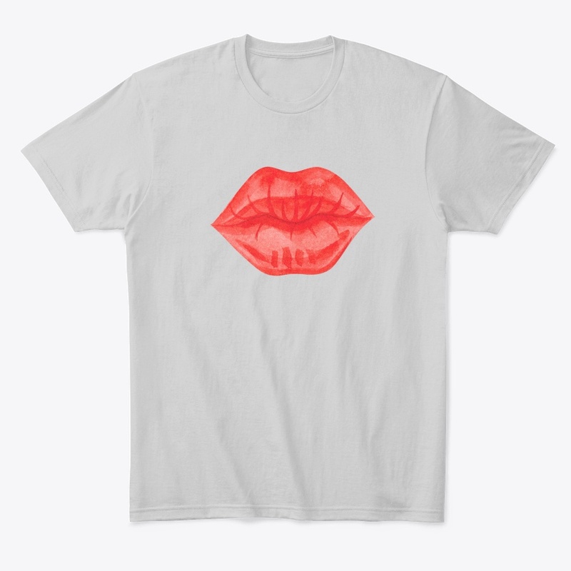 Kissing lips