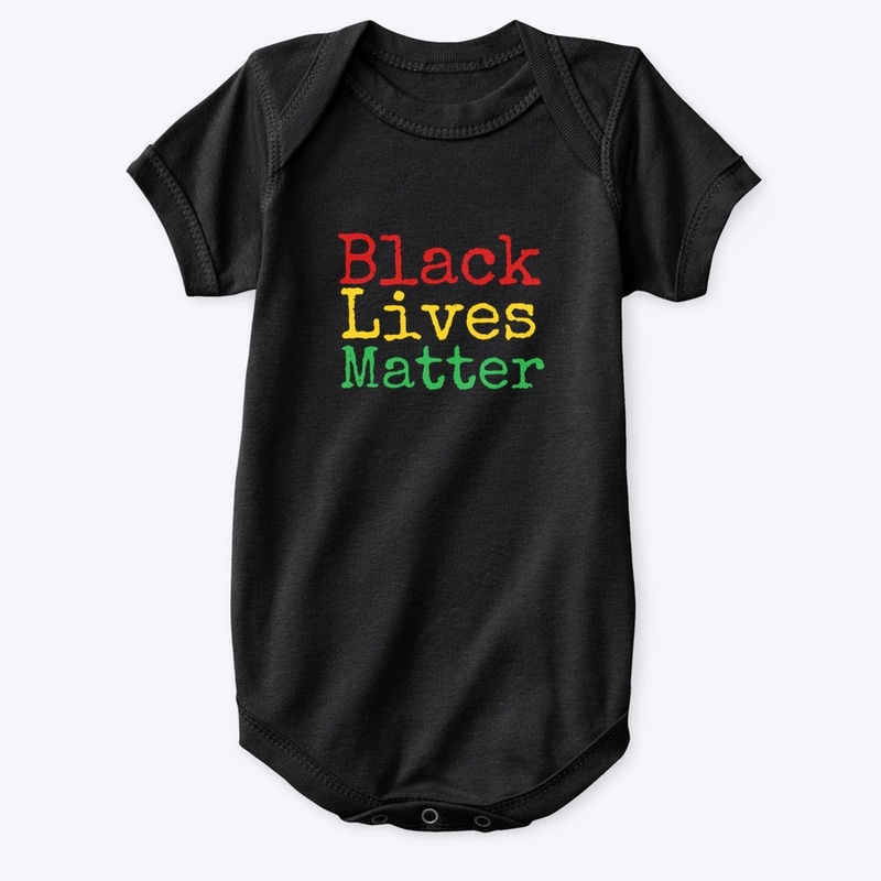 Black Lives Matter- Red, Yellow, Green