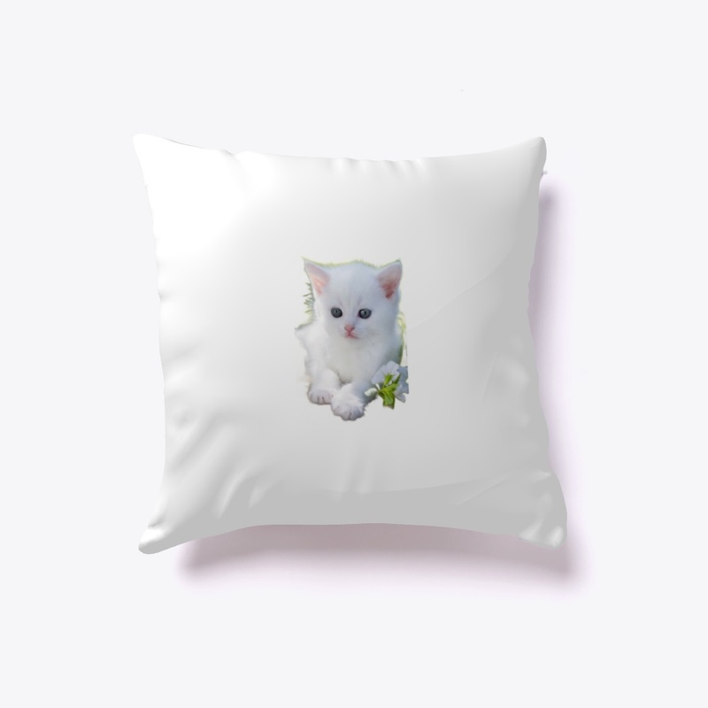 cute cat pillow
