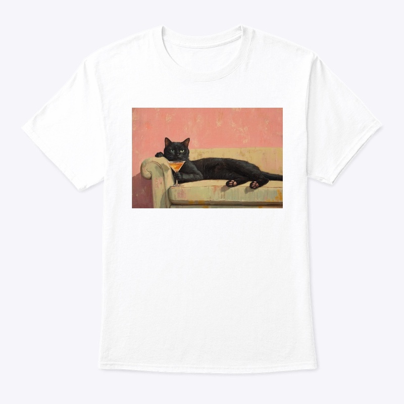 Mid-Century Modern Cat T-Shirt
