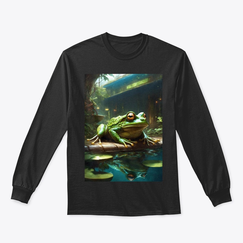 Tusker Frog: Fantasy Art T-Shirt