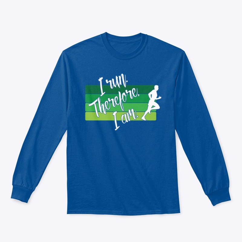 I Run. Therefore, I Am. (Male - Green)