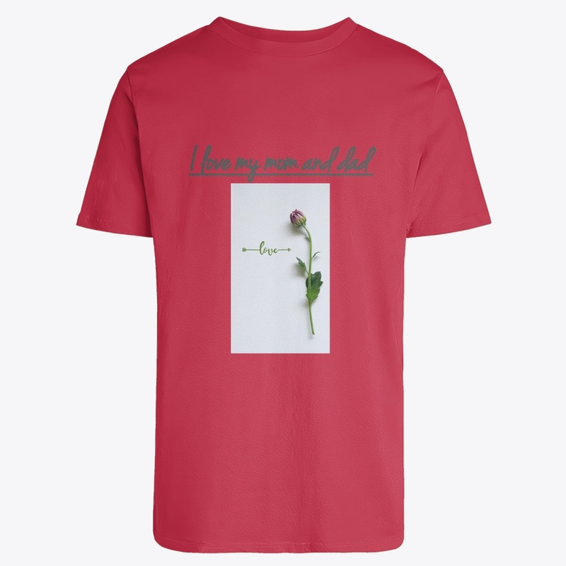 100% Cotton t Shirt | Round Neck/ love