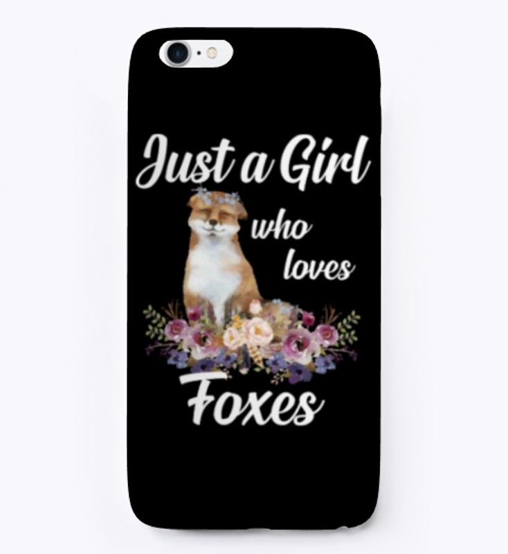 Girl Loves Foxes Flower Style