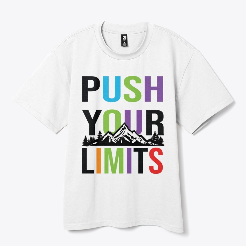 Push Your Limits Best Typo.T-shirt