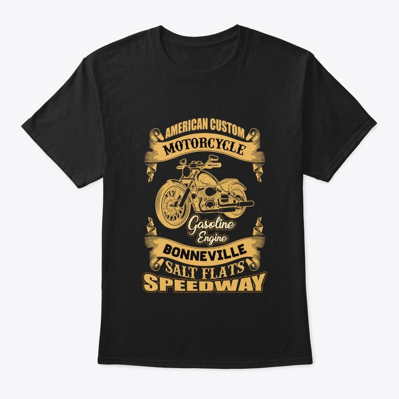 American Custom Motorcycle T Shirt 