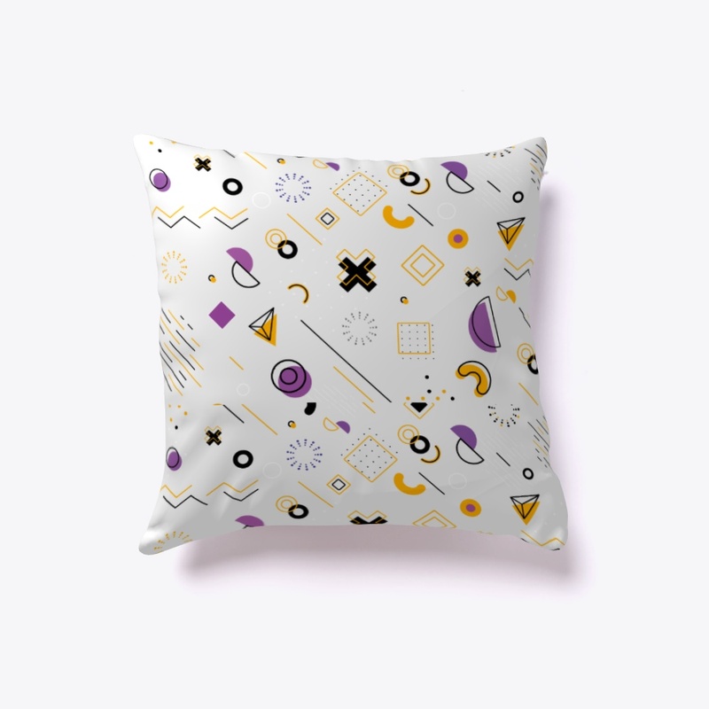 Abstract Indoor Pillow