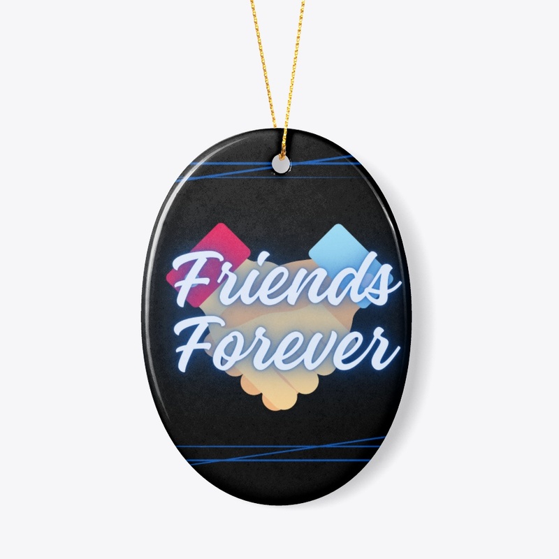 Graphic design ceramic ornaments 