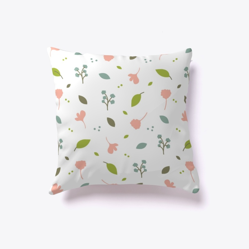 Autumn floral design pattern