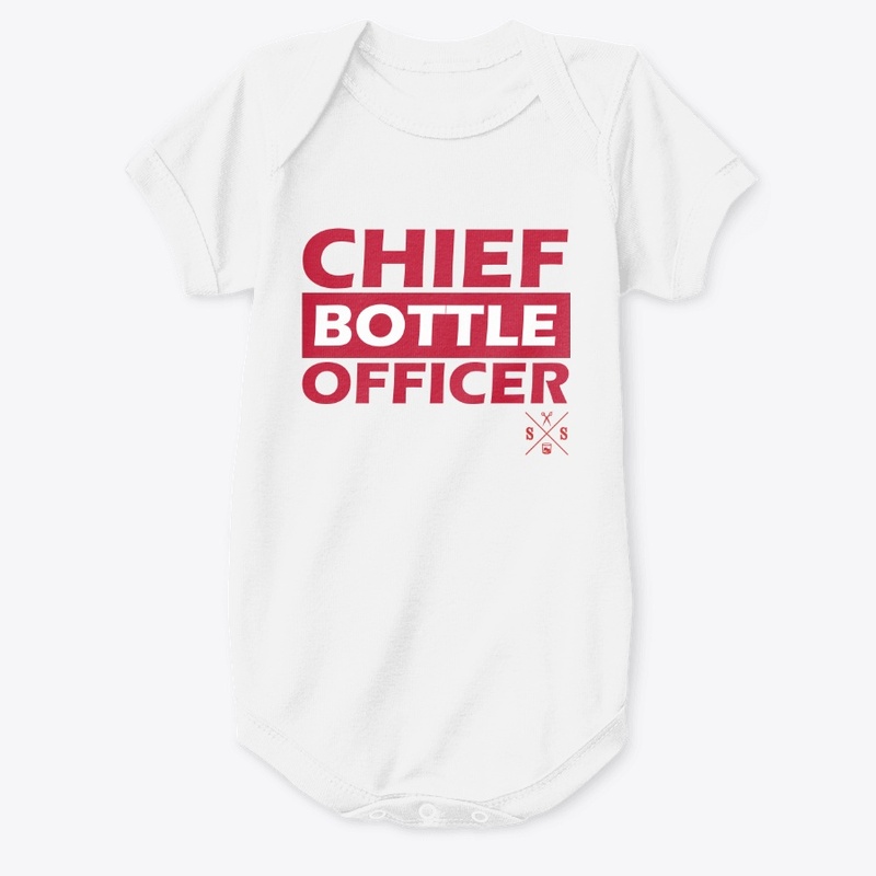 Chief Bottle Officer Onesie
