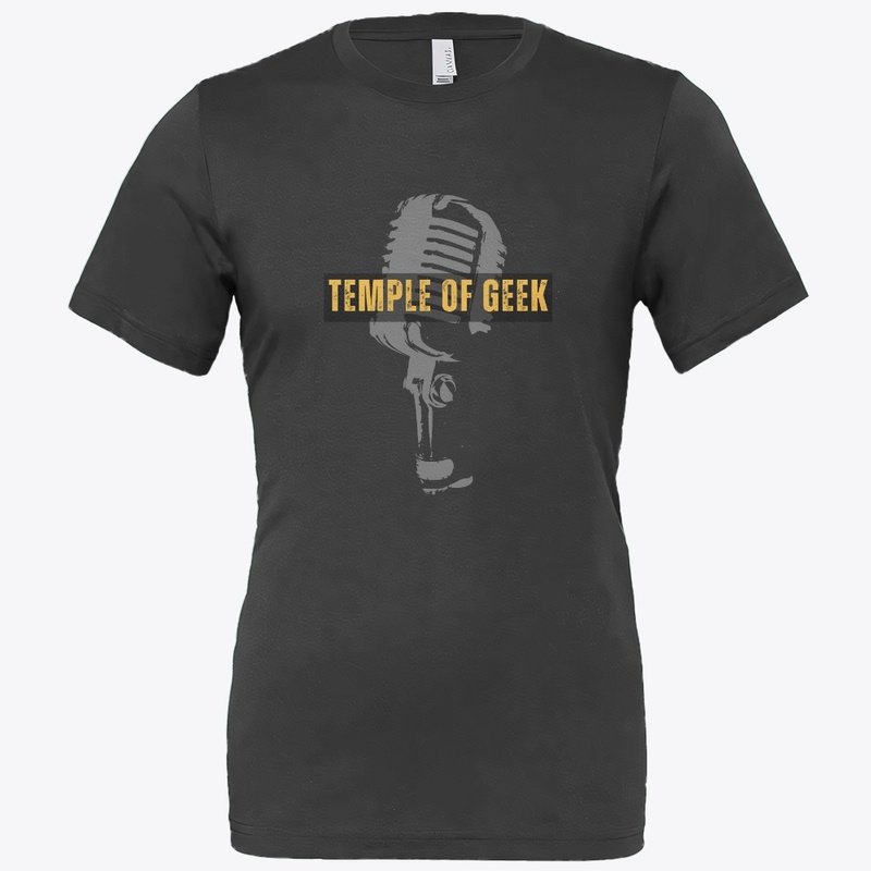 Temple of Geek Podcast Microphone Tee