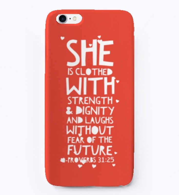 She is clothed with strength Prov 31:25