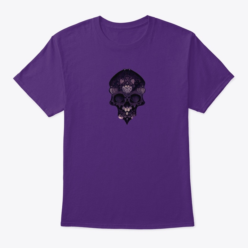 purple skull