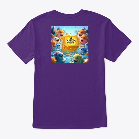Knon Profit "Creature Comforts"  Purple Kaos Back