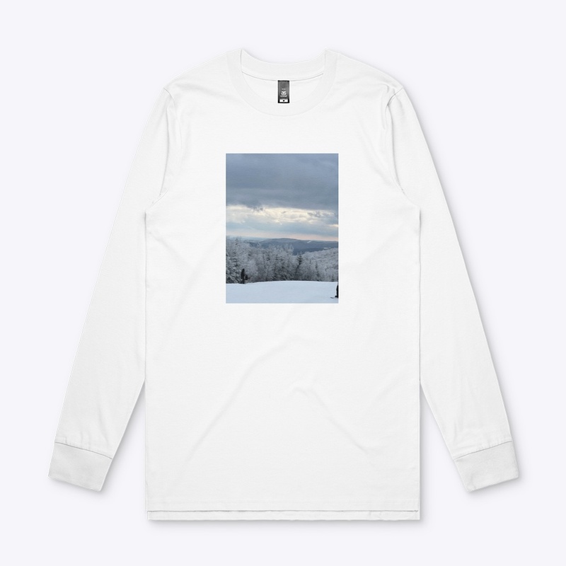 Breathtaking Winter Vermont Skyline