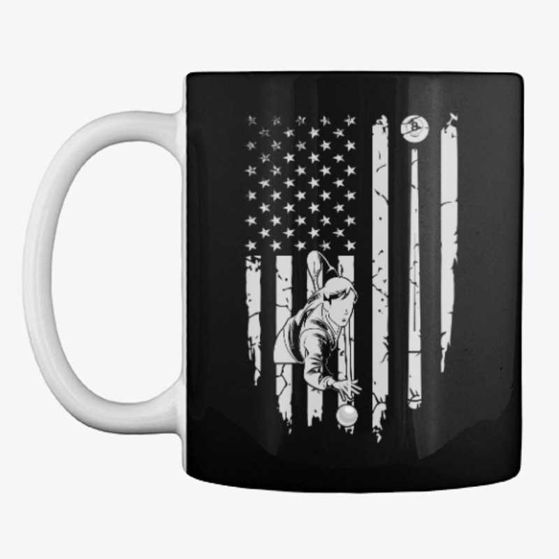 Billiards American Flag 4th of July