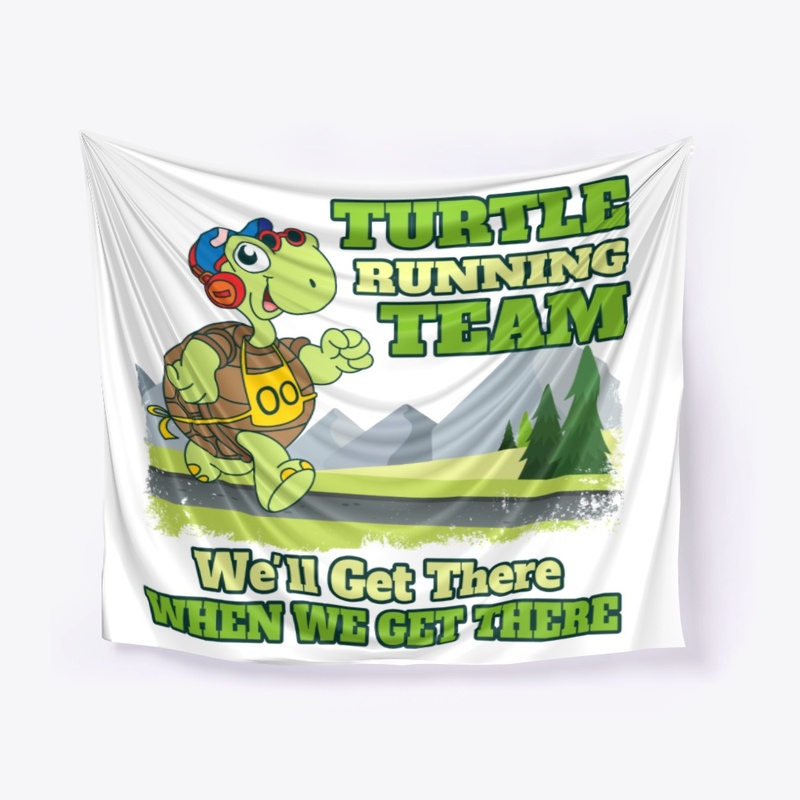 Turtle Running Team Funny Gifts
