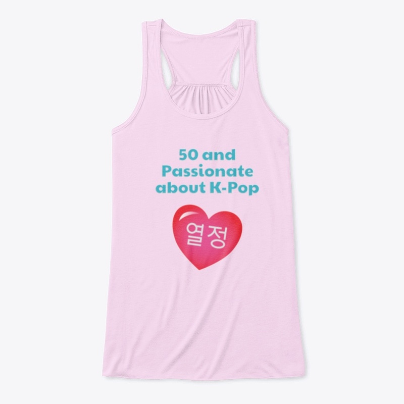 50 and Passionate about K-Pop in Black