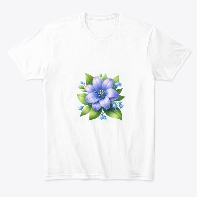 Blue flower
