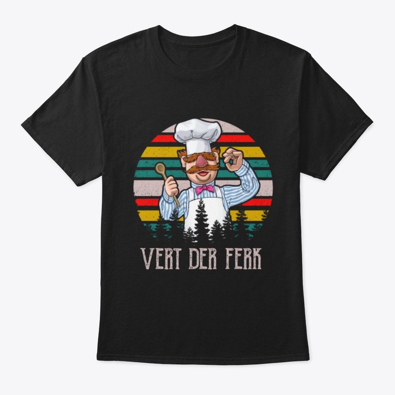 Retro Vintage Vert Der Ferk Shirt