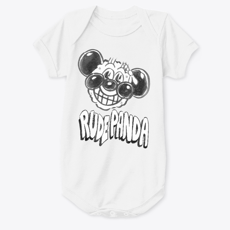 RUDE PANDA Grin and Panda Bear it