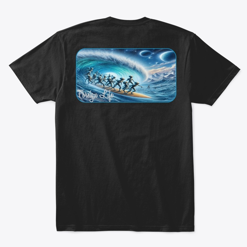 Foreign Life Aliens Surfing