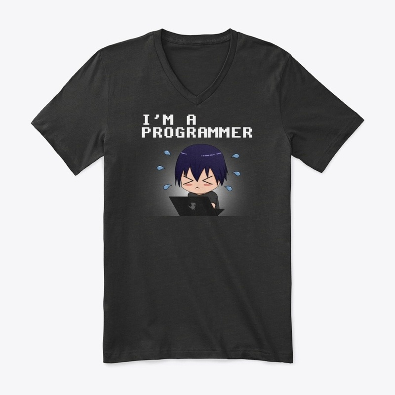 Struggling Chibi Programmer(Dark)