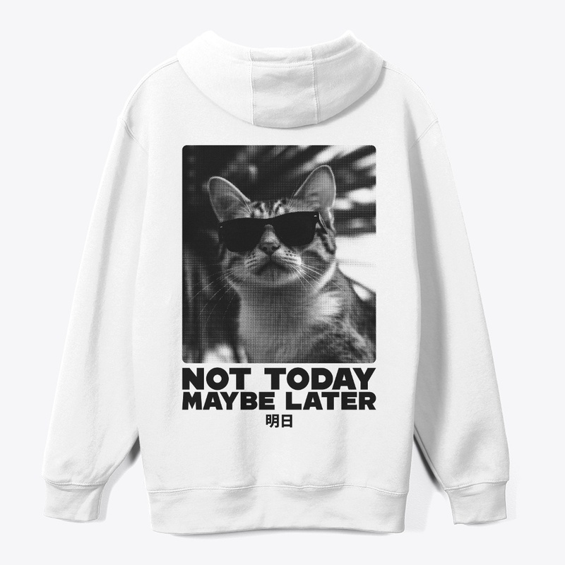 NOT TODAY MAYBE LATER