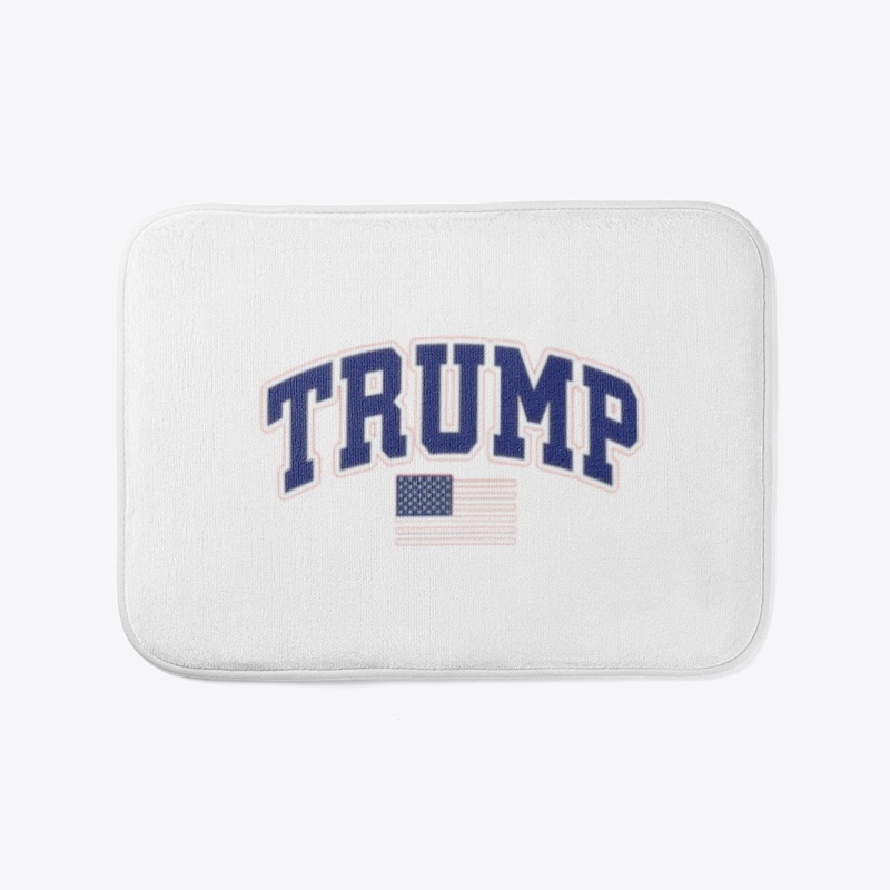 Trump and Flag