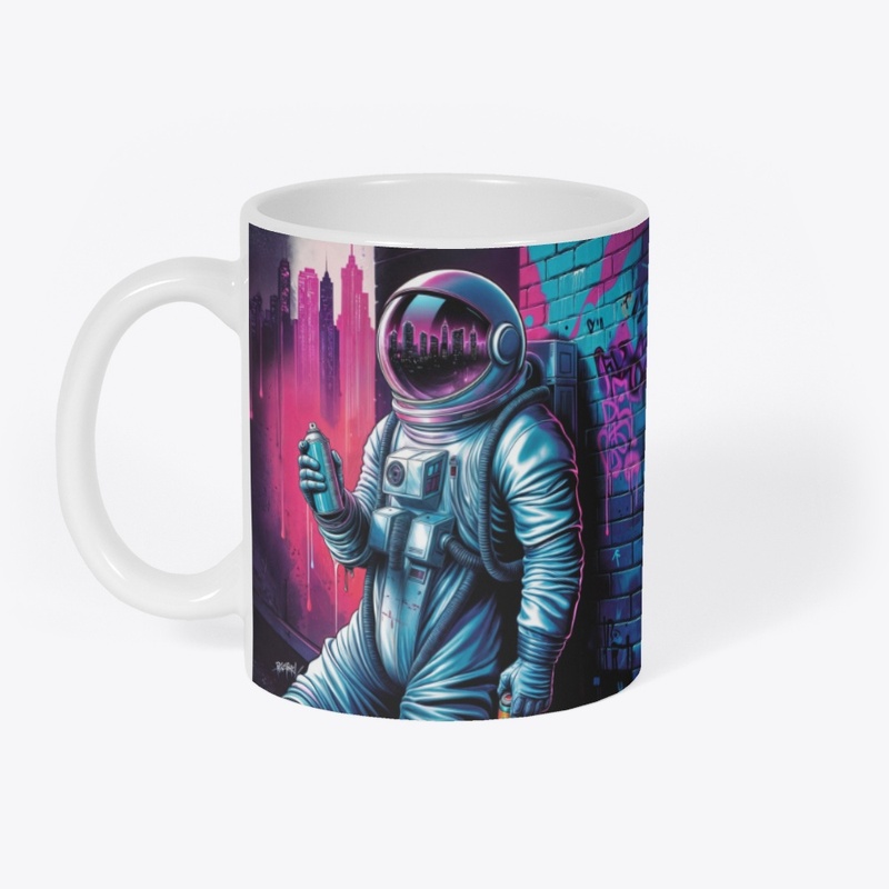 Urban Graffiti Astronaut