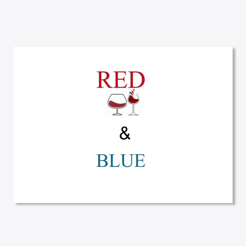 RED WINE & BLUE
