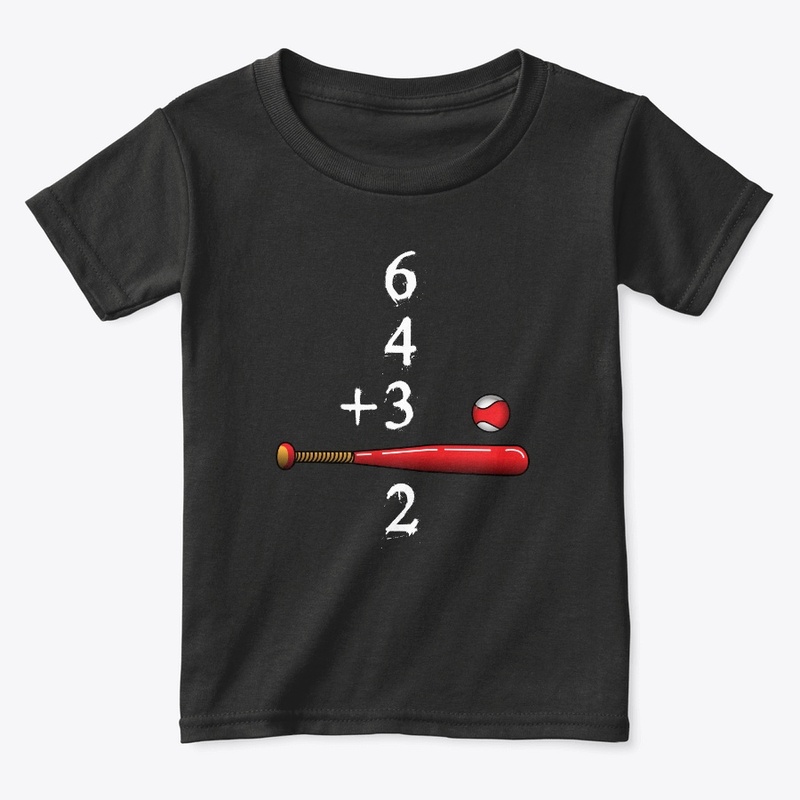6+4+3=2 Double Play Gift Baseball Shirts
