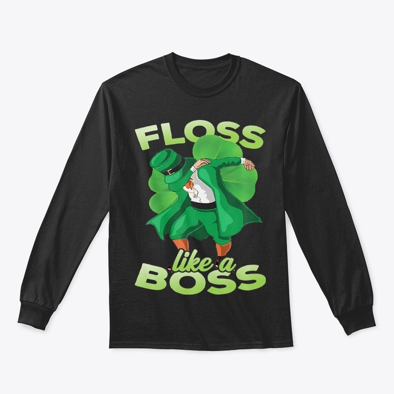 Dabbing Leprechaun Floss Like A Boss