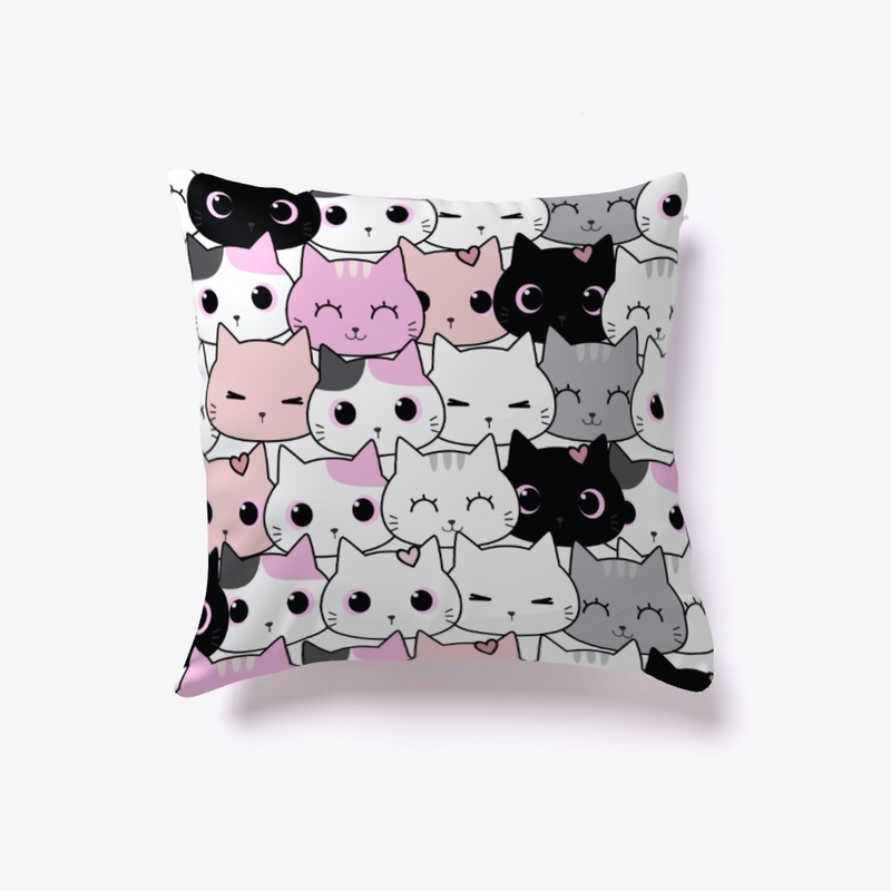Cute Cats Allover Print