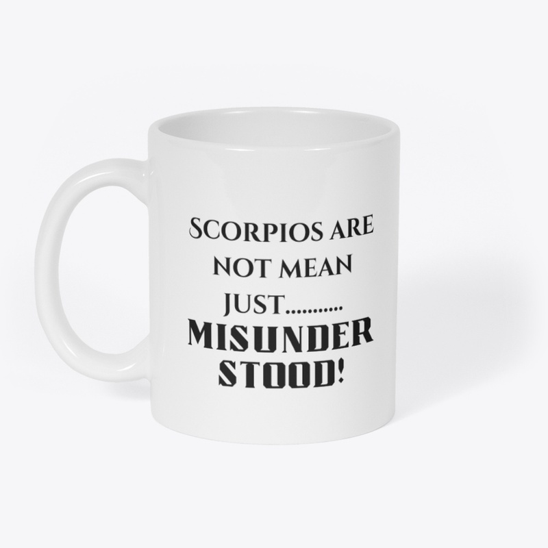 Scorpios are not mean