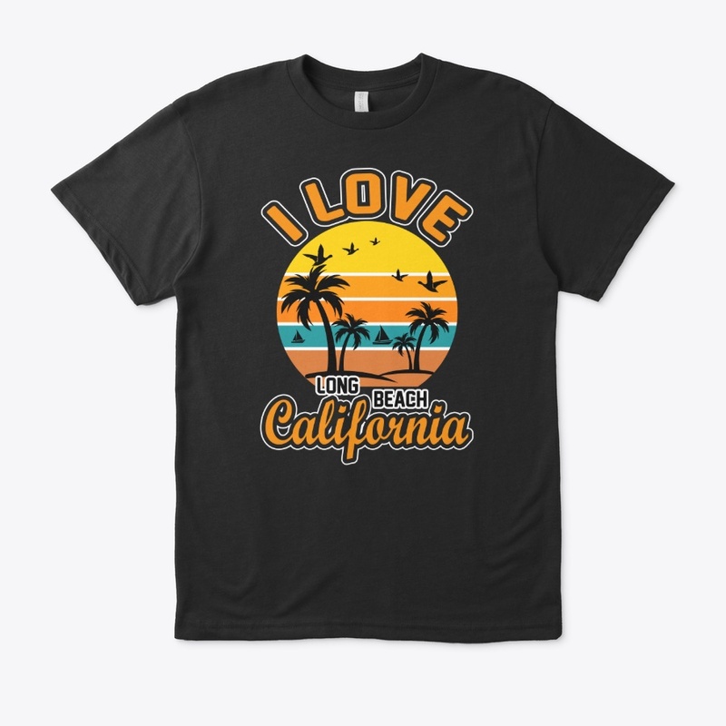 Long Beach California - Summer T  Shirt 