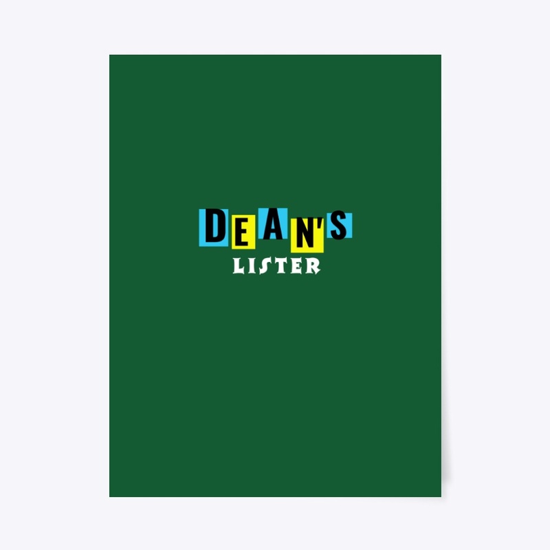 Dean's Lister,Merch