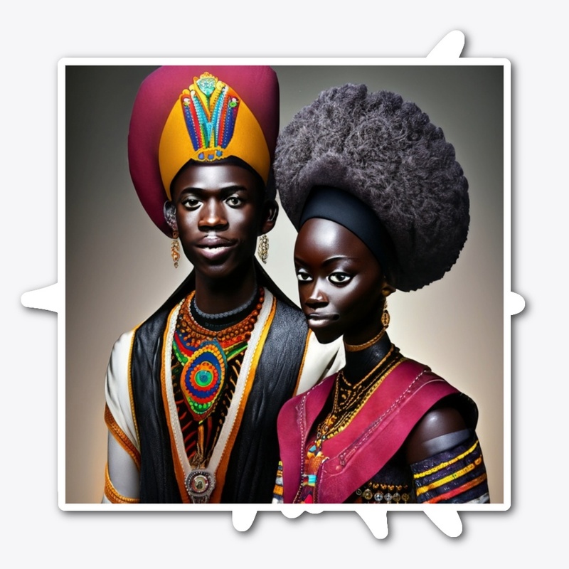 African Emperor & Empress