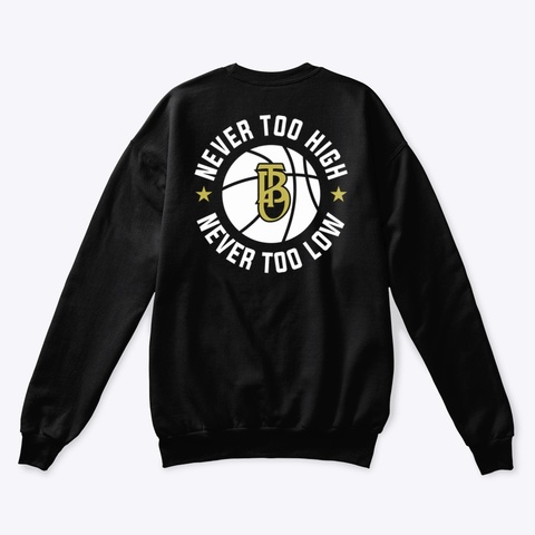 Bto Elite Crew Neck Black Camiseta Back