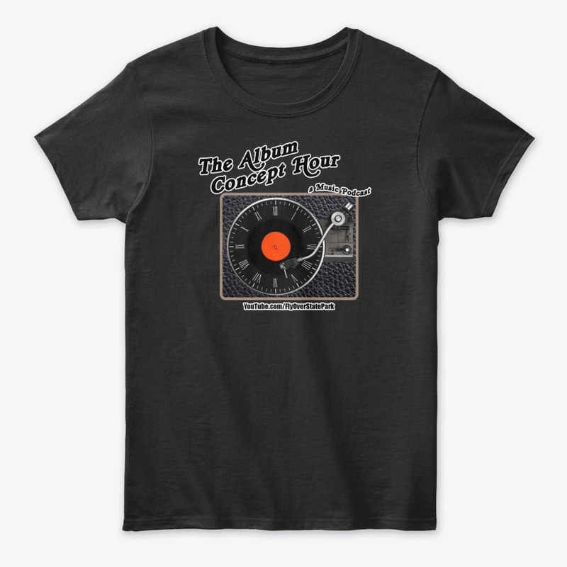 The Album Concept Hour podcast logo tee