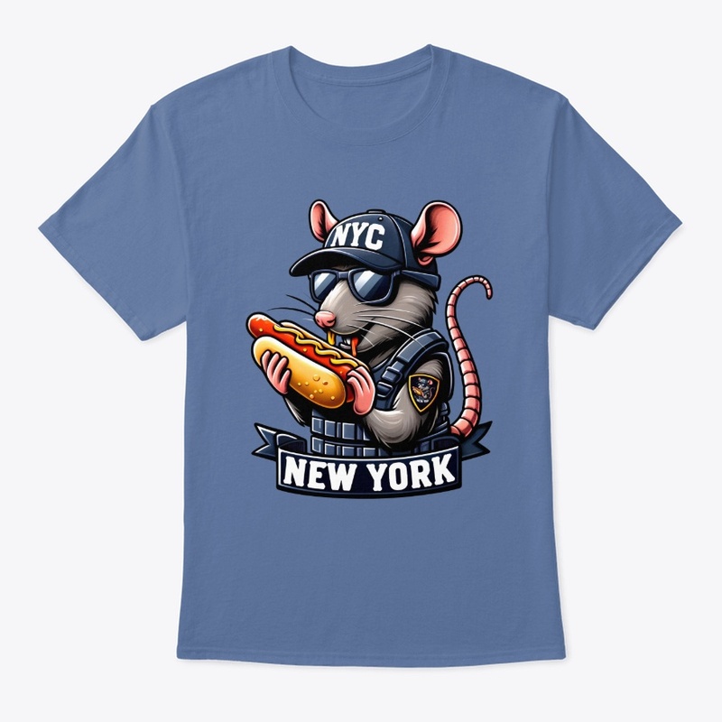 NYC RAT EATING A HOT DOG 7