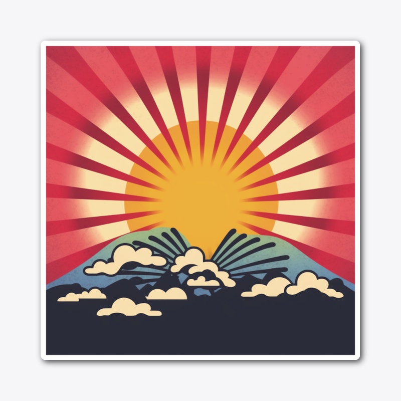 Rising Sun - Design 1