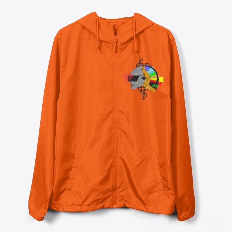 Full-Zip Windbreaker Robot 
