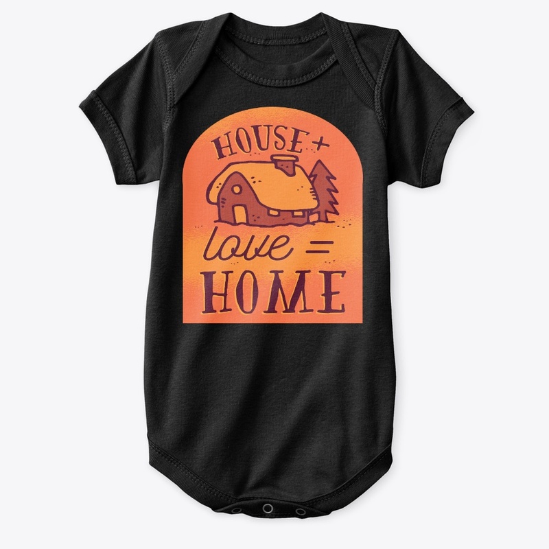 House Love Home Family Matching Gift