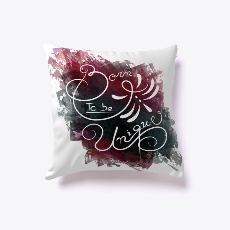 Art Lettering: "Born To Be Unique"