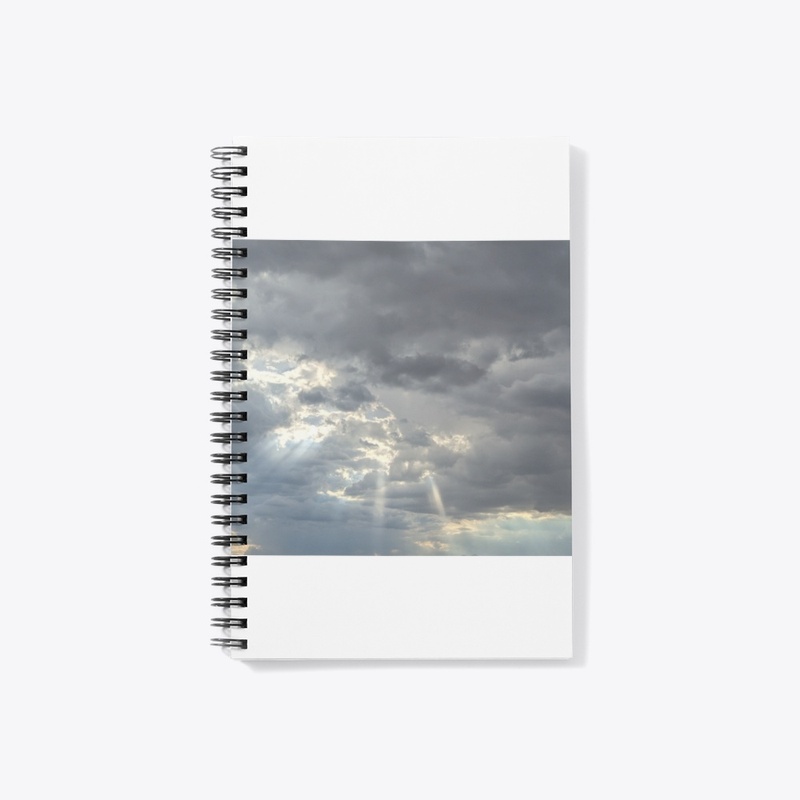 the clouds from below