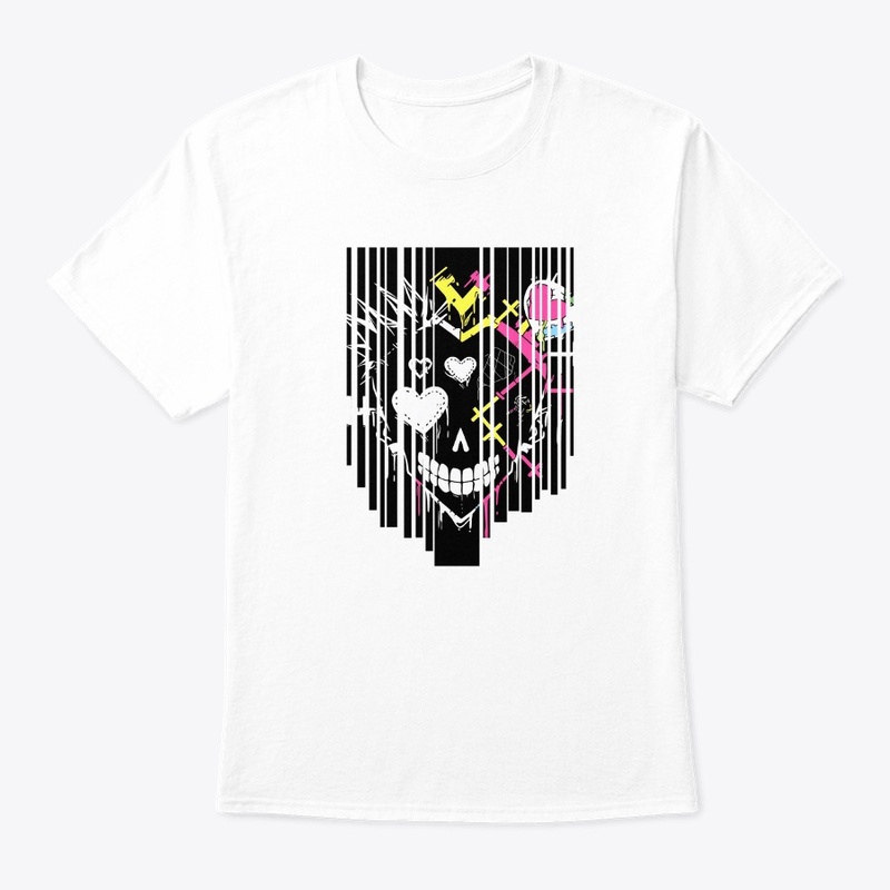 Heart with a crown barcode
