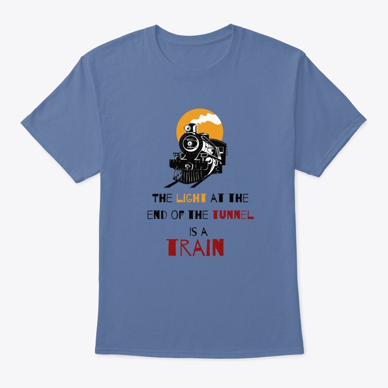 the light is a train